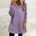 thumbnail image 2 of Sweatshirt for Women Perfect For Daily Wear or Loungewear! Cozy Picks for Every Soft Fabrics XL Purple Sweatshirts, 2 of 5