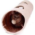 thumbnail image 1 of Jouets Tunnel pour Chat avec 2 Trous à Explorer 120x25 cm, 1 of 7