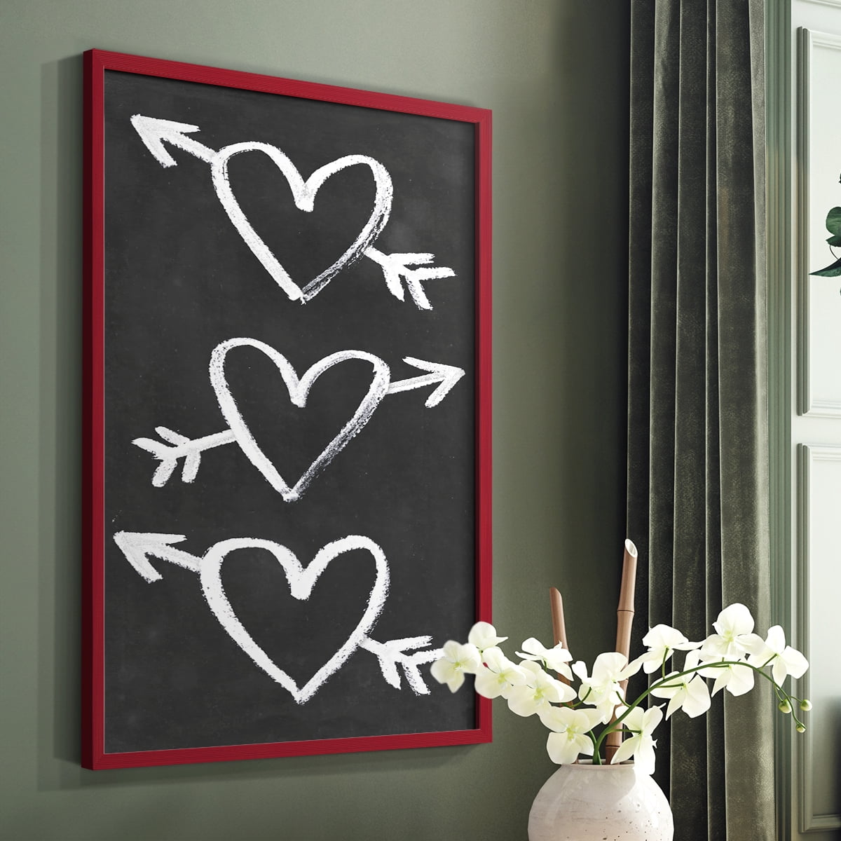 You Are Loved Collection B Framed Print - Solid Wood in Single Picture Frame Solid Wood 2 Framed Print