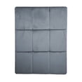 thumbnail image 4 of Litera Individual Hawkins Tapizada en Terciopelo Velvet Gris con Estructura Metálica y Escalera Frontal – Bossa, 4 of 10