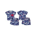 thumbnail image 2 of Suagox Baby Boys Shorts Set, Boots Print Short Sleeve T-shirt with Elastic Waist Shorts Summer Outfit for 4th of July for 0-24 Months and 2-3 Years Old Boy, 2 of 10