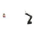 thumbnail image 6 of Dualoai Resin Figurine Mazu Mother Statue Collectible Sculpture Ornament for Bedroom Cabinet Thinker Ladder Abstract Figure Handicraft Bookshelf Decorative Objects Desktop Table Decorations, 6 of 8
