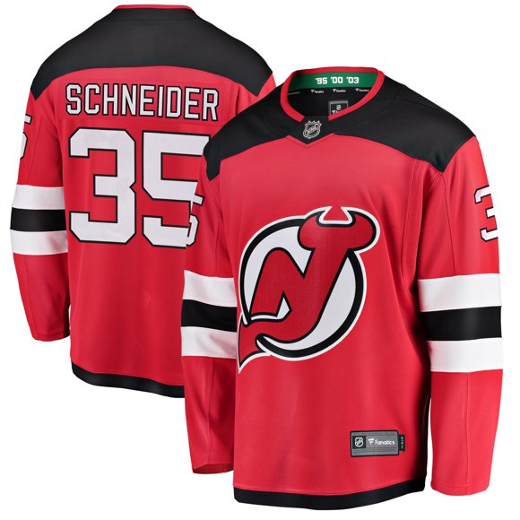 Cory Schneider New Jersey Devils NHL Fanatics Breakaway Home Jersey