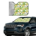 thumbnail image 3 of Kdxio Gnome and Pineapple Print Front Windshield Sun Shade,Folding Auto Sunshade for Car Truck SUV-Small, 3 of 7