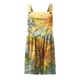 thumbnail image 2 of Gibobby Pantalones cortos Monos cortos de verano para mujer, informales, de lino, con tirantes ajustables, holgados, con peto y pierna ancha, monos con bolsillos(Café， XXL), 2 of 3