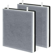 2 Pack Vital 100 Replacement Filter Compatible with LEVOIT Vital 100 Air Purifier, 3-in-1 True HEPA Filter with Activated Carbon Filter, Reduce Dust, Pollen, Odor