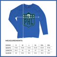 thumbnail image 7 of Philadelphia Shield Women's Long Sleeve T-shirt Birds Football Fan Bleed Green Philly, 7 of 7