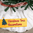 thumbnail image 5 of Melitta 48 Inch Christmas Tree Plush Skirt Decoration for Merry Christmas Party Faux Fur Christmas Tree Skirt Decorations, 5 of 7