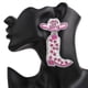 thumbnail image 3 of Pendientes colgantes hechos a mano con cuentas para mujer yuxing E1522 Mrs Cryst Red, 3 of 5