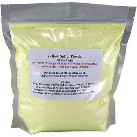 1 Lb Ground Beef Recipes - 1 lb Ground Yellow Sulfur Powder Feed Grade Pure Elemental Commercial Flour No Additives Brimstone