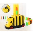 thumbnail image 4 of Kids Block Train Set Creative Electric Block Stacking Toy Automatic Train Toy, 4 of 10
