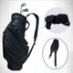thumbnail image 4 of Bolsa para golf Correa de hombro inconfundible Correa de repuesto de acolchado grueso Correa ajustable universal con ganchos de metal Negro Sharpla bandolera Golf, 4 of 8
