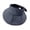 Black, variant on Helii Women Crownless Open Top Sun Hat Wide Brim UV Protection Ponytail Hat with Adjustable Bowknot Drawstring, Foldable Packable Floppy Beach Visor Cap Black,One Size