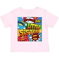 thumbnail image 3 of Inktastic Little Sister Comic Book Girls Toddler T-Shirt, 3 of 5