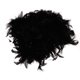 thumbnail image 2 of Decoración artesanal de plumas negras de 2 metros de largo, 2 of 9