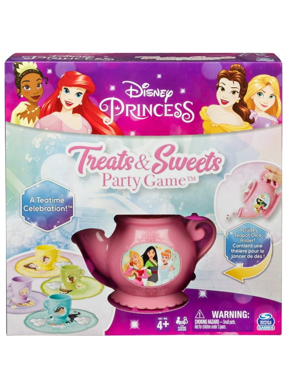 Disney Princess Treats & Sweets Tea Party Game, for Kids Ages 4 and up