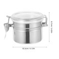 thumbnail image 2 of unbranded Lata De Acero Inoxidable Para Almacenamiento De Café Té Y, 2 of 8