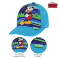 thumbnail image 3 of Disney Toddler Sunhat, Mickey Mouse Kids Bucket Hat and Matching Boys Baseball Cap for Beach, Ages 2-4, 3 of 6