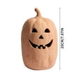 thumbnail image 2 of Terracotta Pumpkin as Fall Decor Blending Handmade Terracotta Craft with Hallowmas Handcrafted Jack O'-Lantern for Halloween Decorations, 2 of 7