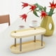 thumbnail image 1 of Organizador de maquillaje perfecl Estante de baño 2 capas Blanco, 1 of 4