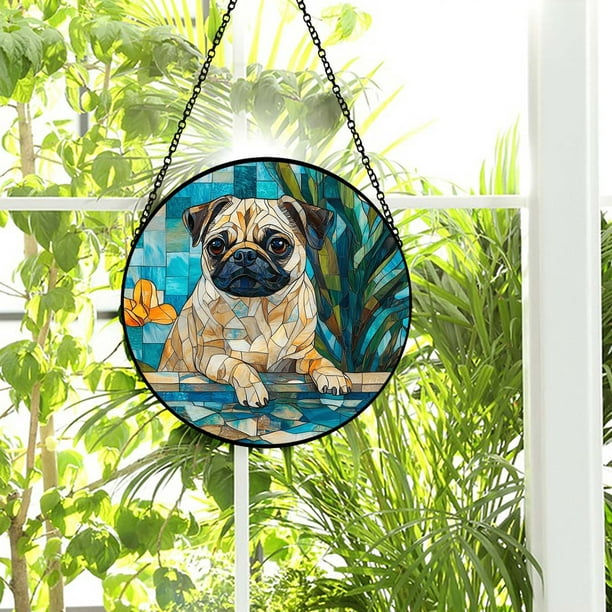 Exquisitos Animales Acrílicos Planos para Decoración Del Hogar | Acrílico de Alta Transparencia | Impresión a Doble Cara | 15 Cm