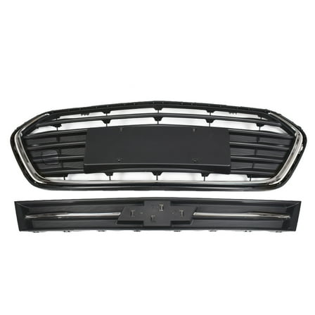 LABLT Front Upper and Lower Grille Grill Set 2pcs Replacement for Chevrolet Trax 2017-2021