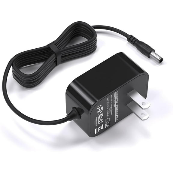 VHBW Replacement for Victrola Record Player Power Cord, 5V DC in Power Supply Compatible with Victrola Power Cord VSC-550BT Vintage 3-Speed (5.9 Feet Long)