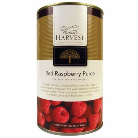 Vintner's Harvest Fruit Puree - Raspberry - Net Wt. 3lbs 1 (Best Passion Fruit Puree)