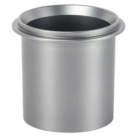 

Aluminum Alloy Coffee Dosing Cup Sniffing Mug Feeder Coffee Distributor for Espresso Machine for Coffee Tamper DIY- 58mm gray