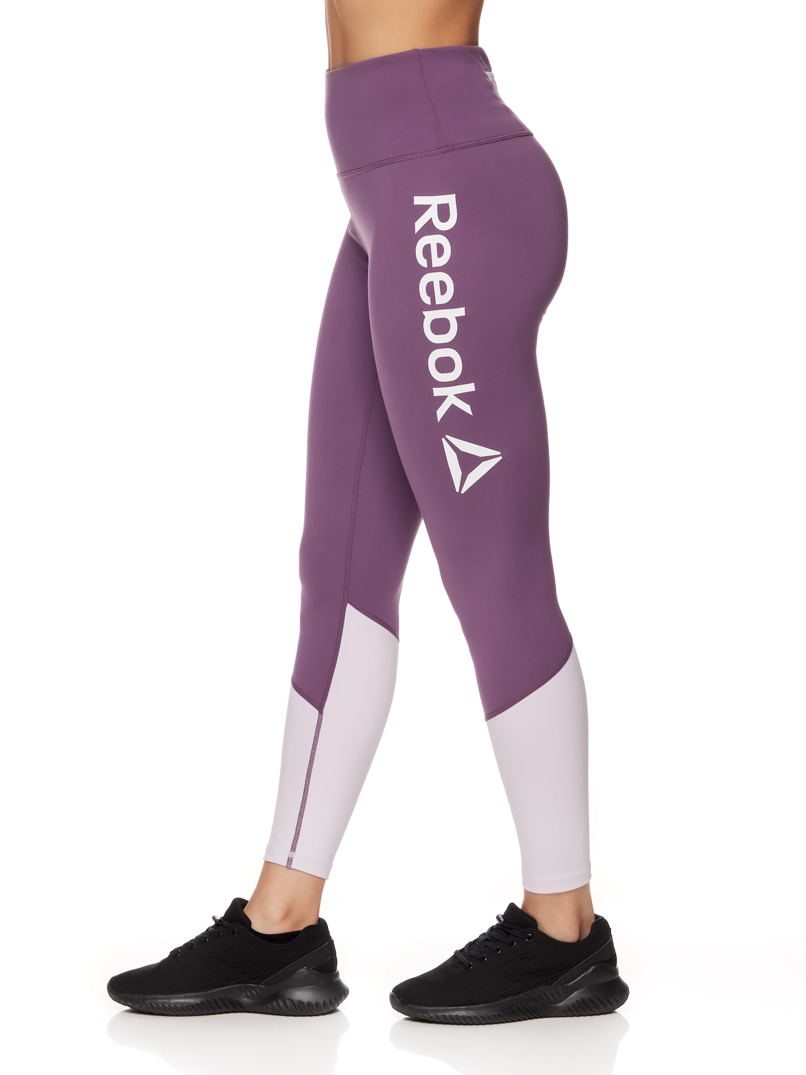 Reebok Women's Focus Highrise 7/8 Legging with 25" Inseam and Back Zipper Pocket -