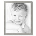 thumbnail image 2 of ArtToFrames 25" x 30" Classic Silver Picture Frame, 25x30 inch Silver Wood Poster Frame (WOM-4926), 2 of 7