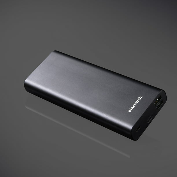 Blackweb 7x Extra Charges 20100 mAh Portable Battery with Power Delivery,  Black 