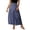 1-Navy, variant on Elegant Embroidered Wide Leg Pants for Women Summer Lightweight Elastic Waist Drawstring Relaxed Fit Casual Trousers Solid Color Loose Flowy Layer Line Classical Pants 1-White XL