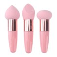 thumbnail image 1 of 3Pcs Multifonctions Stylos de Maquillage Éponge Double Extrémité Éponges de Fondation pour les Filles, 1 of 7