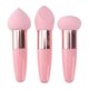 thumbnail image 1 of RomaMX 3pcs maquillaje esponjas con plumas de esponja de mango para maquillaje Use herramientas de maquillaje, 1 of 8