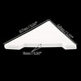 thumbnail image 2 of 2pcs Universal Car Vehicle Door Corner Edge Guards Bumper Protector Cover White, 2 of 6