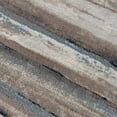 thumbnail image 5 of 2â€™ x 6â€™ Blue and Beige Distressed Stripes Area Rug, 5 of 15