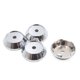 thumbnail image 1 of 4uds Tono de Plata Tapa Eje Central del Cubo Llanta Ruedas del Vehículo Coche 65mm 5 Clips Orejetas, 1 of 1
