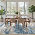 thumbnail image 3 of KUETH 5'x7' Area Rugs for Living Room, Non Slip Machine Washable Vintage Indoor Rug, Low Pile Print Rug for Bedroom Dining Room Home Office, 3 of 8