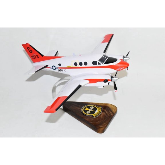 Beechcraft® T-44C Pegasus, VT-28 Rangers,18" Mahogany Scale Model