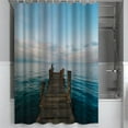 thumbnail image 6 of Shower Curtain,Shower Curtain 70x70 Inch With 12 Plastic Hooks Waterproof Shower Curtain Bathroom Heavy Side Shower Curtain Machine Washable Quick Dry, 6 of 8