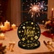 thumbnail image 4 of Vajilla desechable de papel, decoraciones navideñas en negro y dorado, vajilla para fiesta temática de Año Nuevo, platos desechables de papel de 18 y 23 cm, vasos de papel y pañuelos, juego de platos, 4 of 6