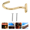 thumbnail image 2 of Gold Snooker Billiard Table Board Cue Brass Hook to Hold Bridge Stick Pool Rack Billiard Accessories Replaceable Pool Hook Golden 9X6X3CM, 2 of 6