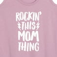 thumbnail image 3 of Instant Message - Rockin This Mom Thing - Women's Racerback Tank Top, 3 of 6