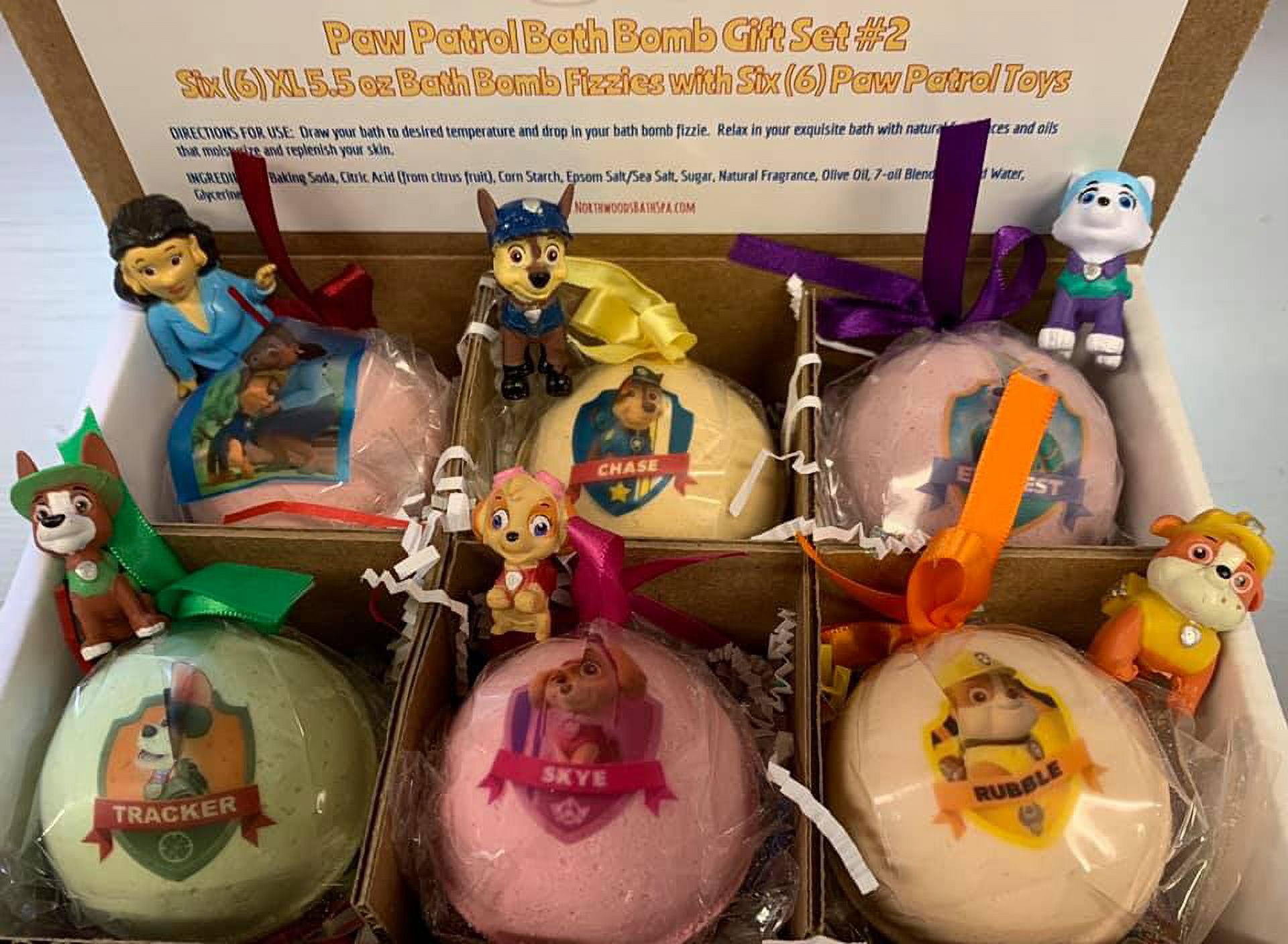 Paw patrol bath store bombs