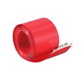 thumbnail image 2 of PVC Heat Shrink Tubing 60mm Flat Width Pre Cut Heat Shrink Wrap Tube for Three 18650 5m Long Red, 2 of 4