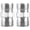 M14-M14, variant on 2 count M14 to M14 Carbon Stee Fittings Adapters Fit for Mini Excavators, Connect Various Pipes Such as Air Pipe