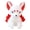 Red, variant on Lifelike Nine-Tailed Fox Stuffed Animals Toy Realistic Red Fox Plush Toy Cute Kyuubi Kitsune Plushie Dolls Gifts for Kids 14.9''x11.8''x7.8''