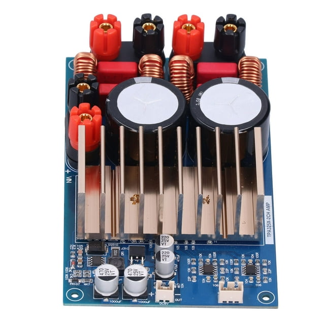 Placa amplificadora de potencia PCB, placa amplificadora de potencia digital Módulo de placa amplificadora de potencia digital W Módulo de placa amplificadora de potencia construido para precisión Jadeshay A