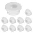thumbnail image 1 of Uxcell 10-Pack 0.94 Inch Drill Hole, 1/2 Inch ID Silicone Rubber Grommets, 1 of 1